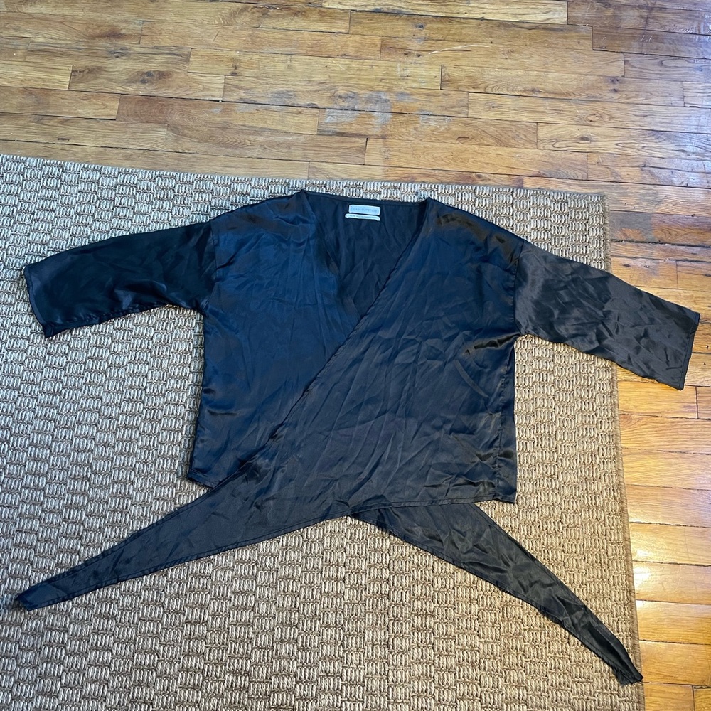 Urban Outfitters Satin Tie Cover-up